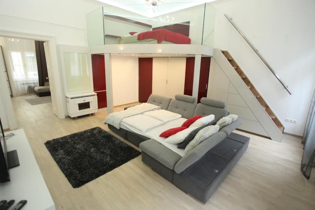 Superior Loft At Basilica Apartment Budapest Luaran gambar